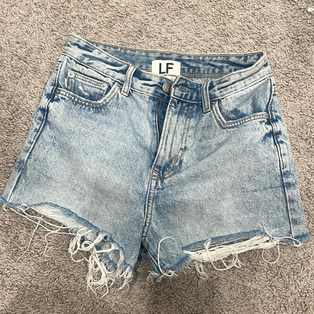 Lovers and friends denim shorts